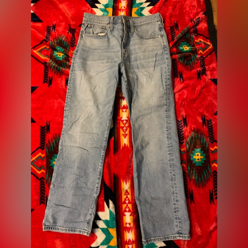 COPY - Jcrew straight light wash jeans